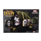 Parte trasera de la caja del casco Doctor Doom Marvel Legends
