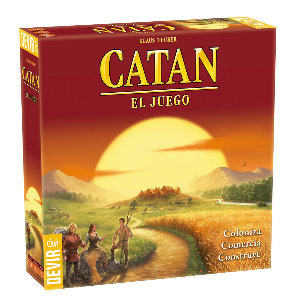 Catan Juego de Mesa Básico de Comercio y Construcción – vista 1