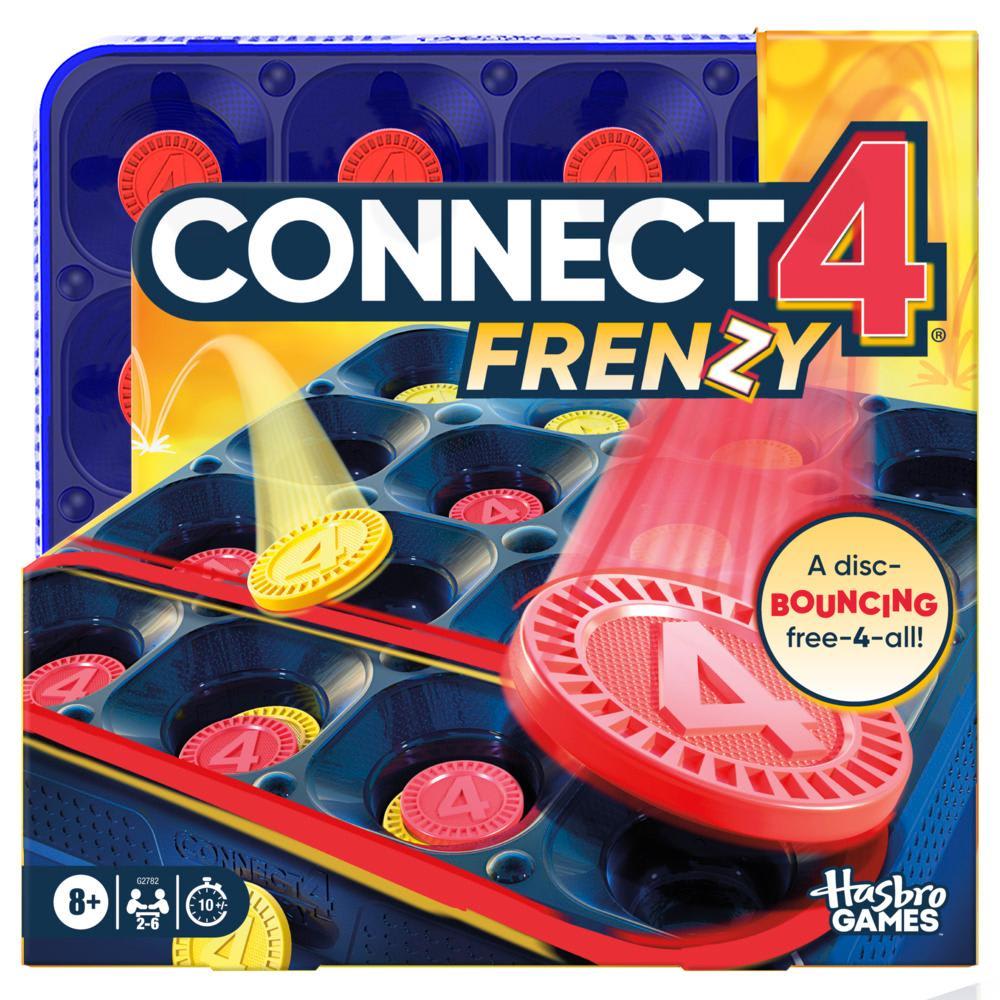 Conecta 4 Frenzy Juego de Mesa Rápido de Rebotar Fichas – vista 1