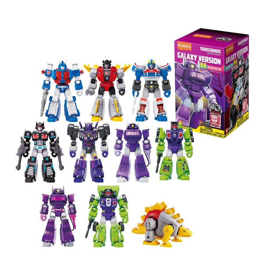 Blokees Transformers Galaxy Version 04 Fractured Space-Time Figura Sorpresa – vista 2
