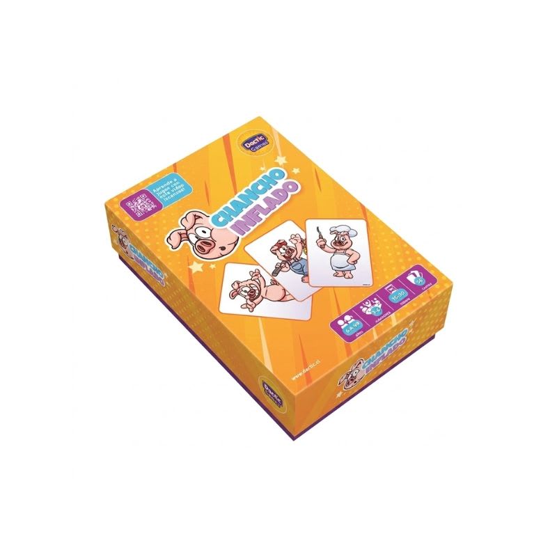 Juego de Cartas Chancho Inflado Dactic para 3 a 6 Jugadores – vista 3