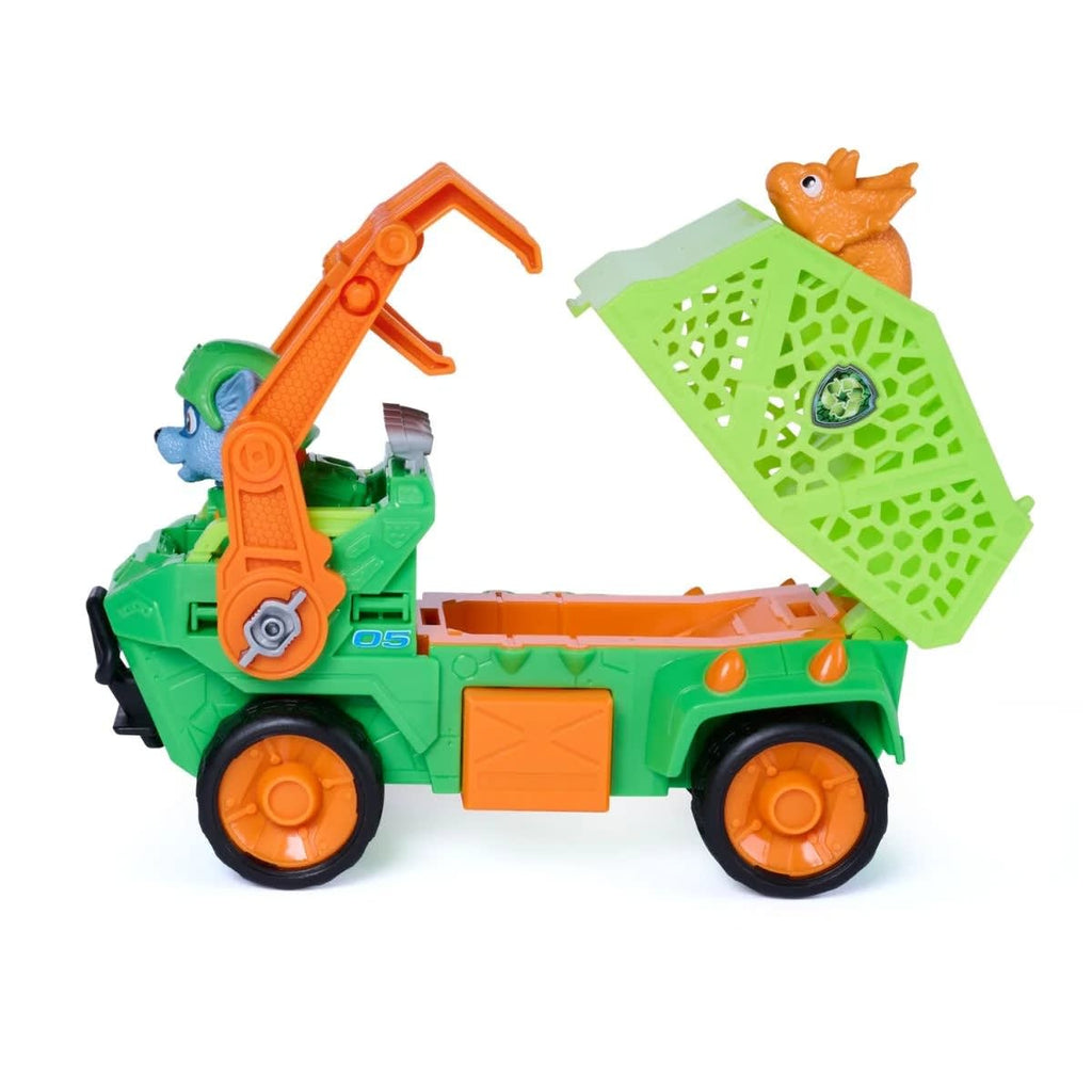 Paw Patrol Dino Película Vehículo de Rocky con Figura – vista 2