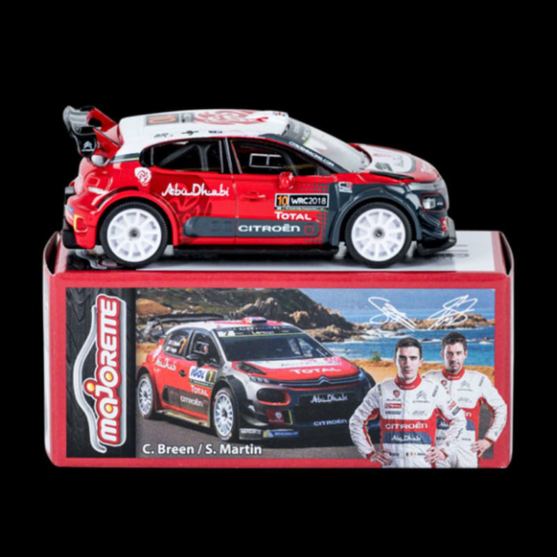 Majorette WRC Cars Citroën C3 WRC 2018 Auto de Rally a Escala – vista 1