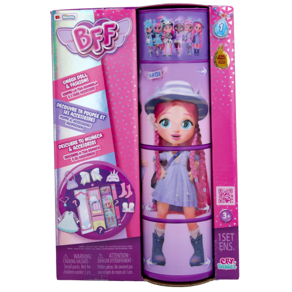 Cry Babies BFF Katie Muñeca Adolescente – vista 2
