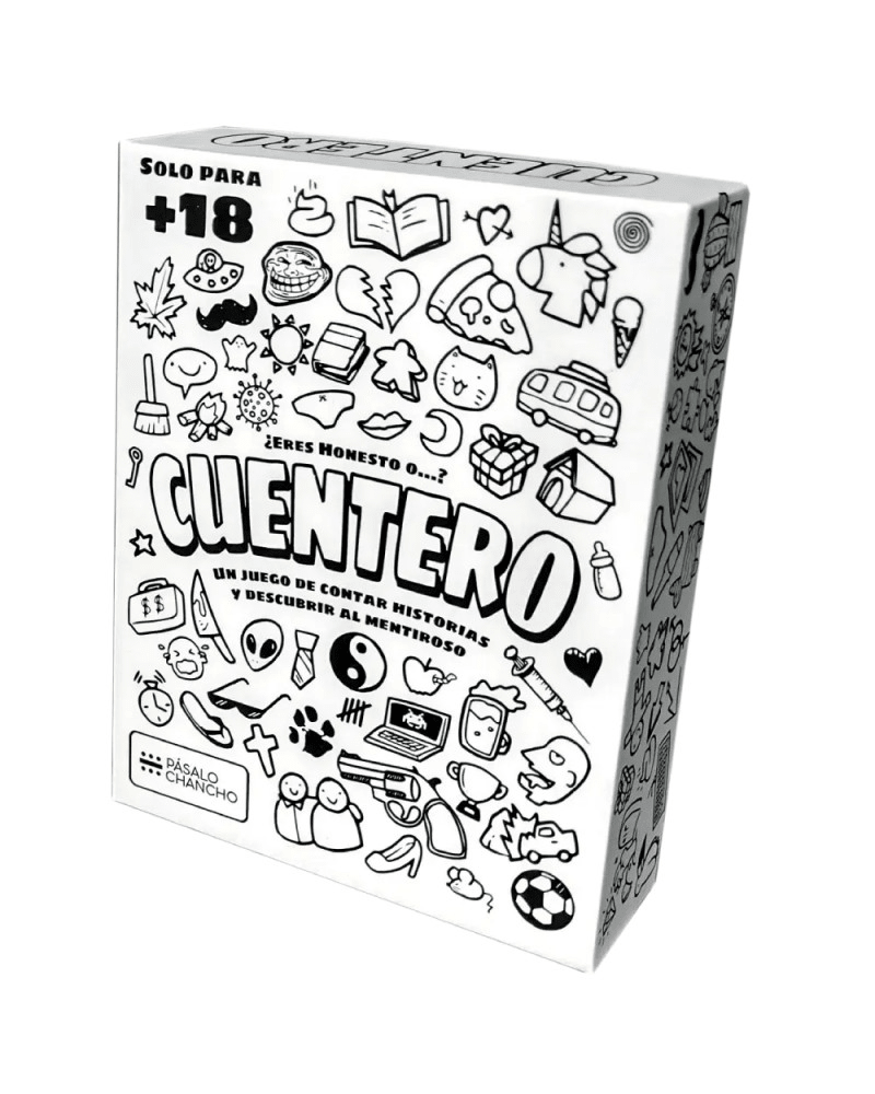 Cuentero Juego de Mesa de Verdades y Mentiras – vista 2