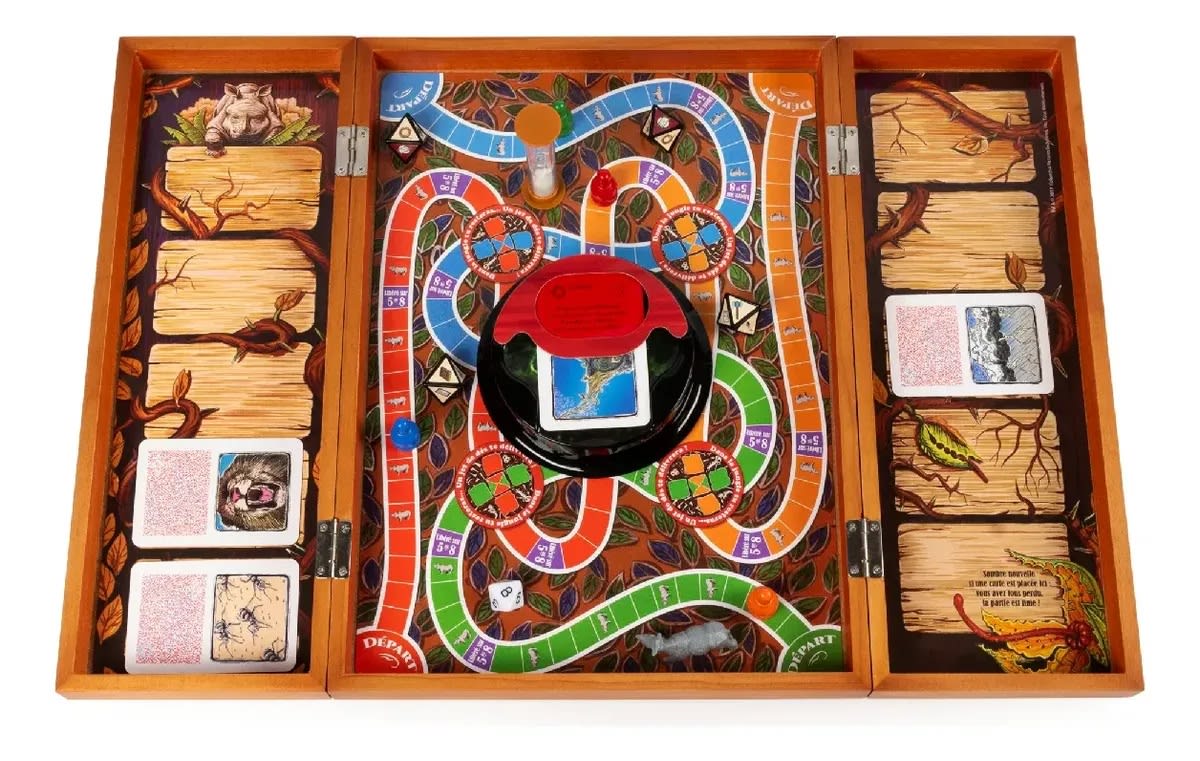 Jumanji Juego de Mesa Edición Clásica en Caja de Madera – vista 2