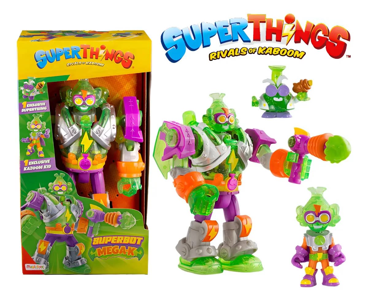 SuperThings Superbot Mega K del Professor K con Lanzador – vista 3