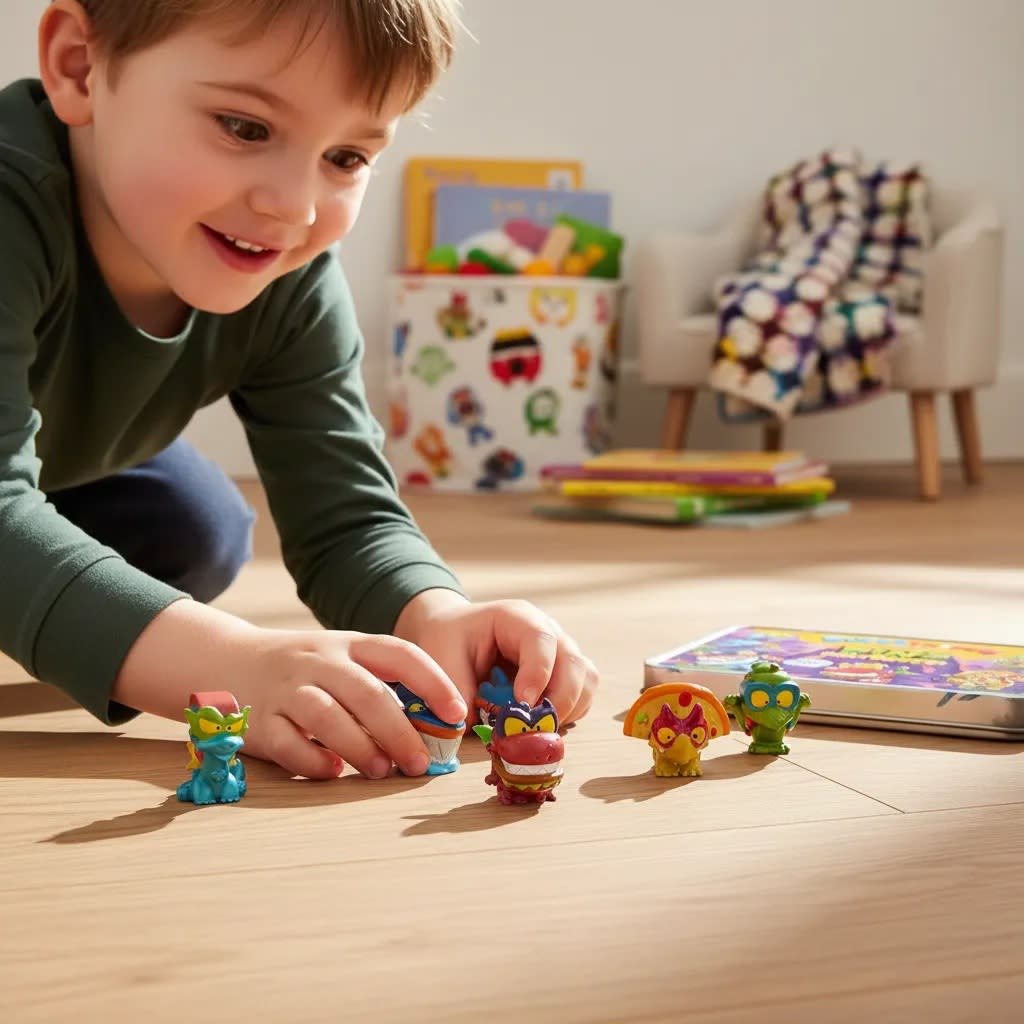 SuperThings Dino Destroyers Lata con 5 Figuras Exclusivas – vista 1