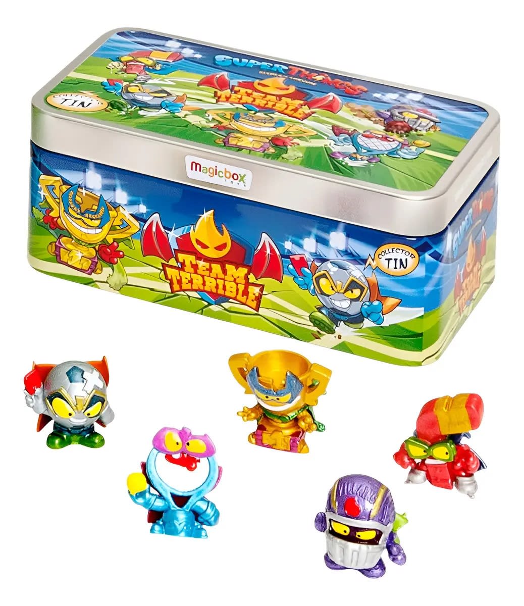 SuperThings Serie 8 Lata Team Terrible con 5 Figuras Metálicas – vista 2