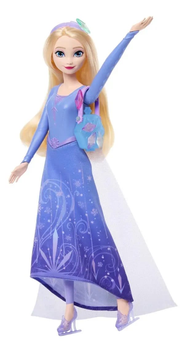 Disney Frozen Jewel Reveal Elsa Patinaje sobre Hielo Muñeca Sorpresa – vista 3