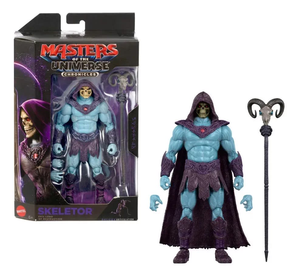 Masters of the Universe Chronicles Skeletor Figura 16,5 cm – vista 4