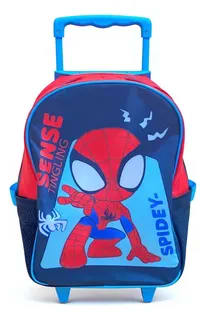 Mochila con Ruedas 14" Spidey – Intek