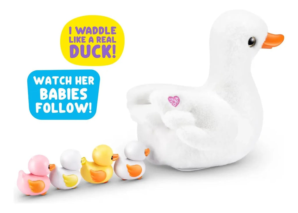Pets Alive Mamá Pata con Patitos Sorpresa Camina y Hace Sonidos – vista 1