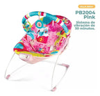 Pikaboo Silla Nido Mecedora para Bebé Selva Pink con Vibración y Música – vista 1