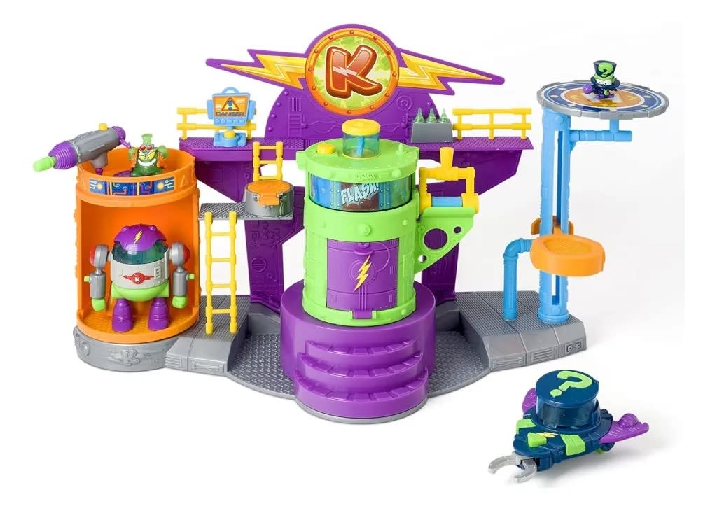 SuperThings Kazoom Lab Professor K vs Enigma Playset – vista 6