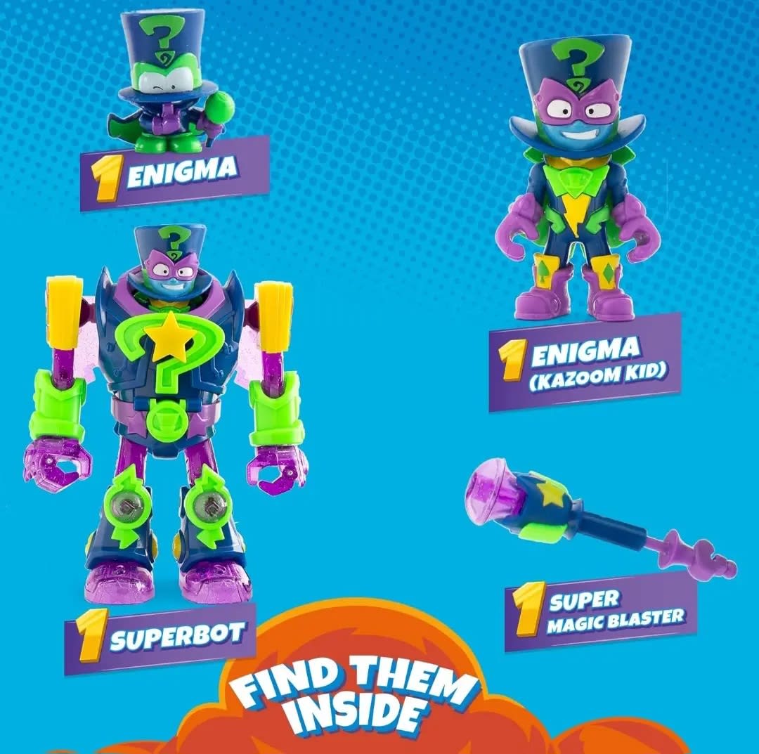 SuperThings Superbot de Enigma con Alas y Lanzador – vista 4
