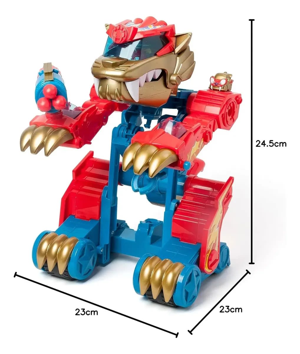 SuperThings Wild Kids Wild Tigerbot Robot Transformable – vista 4