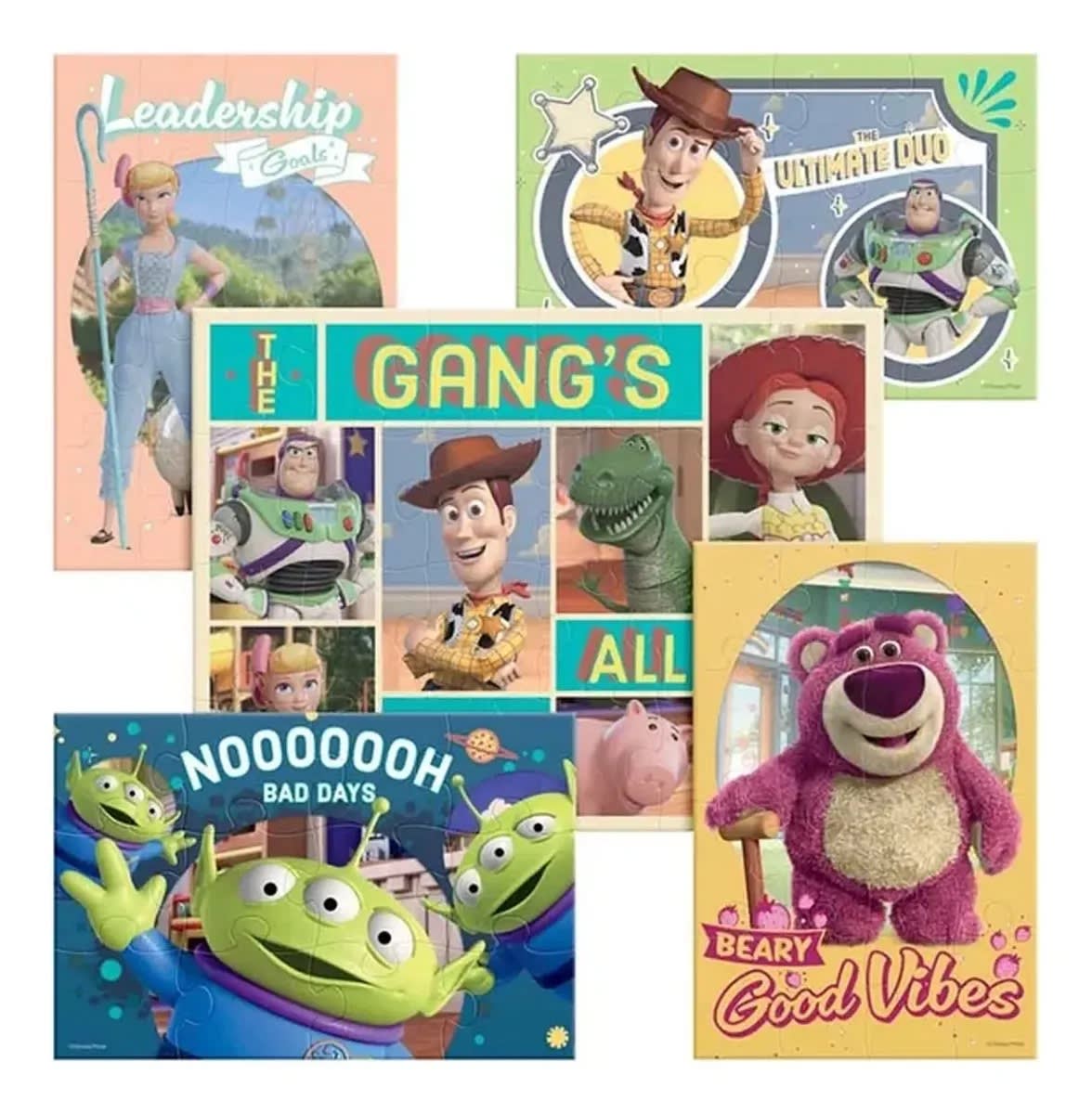 Disney Pixar Toy Story 5 Set de 5 Puzzles de Madera para Armar – vista 3