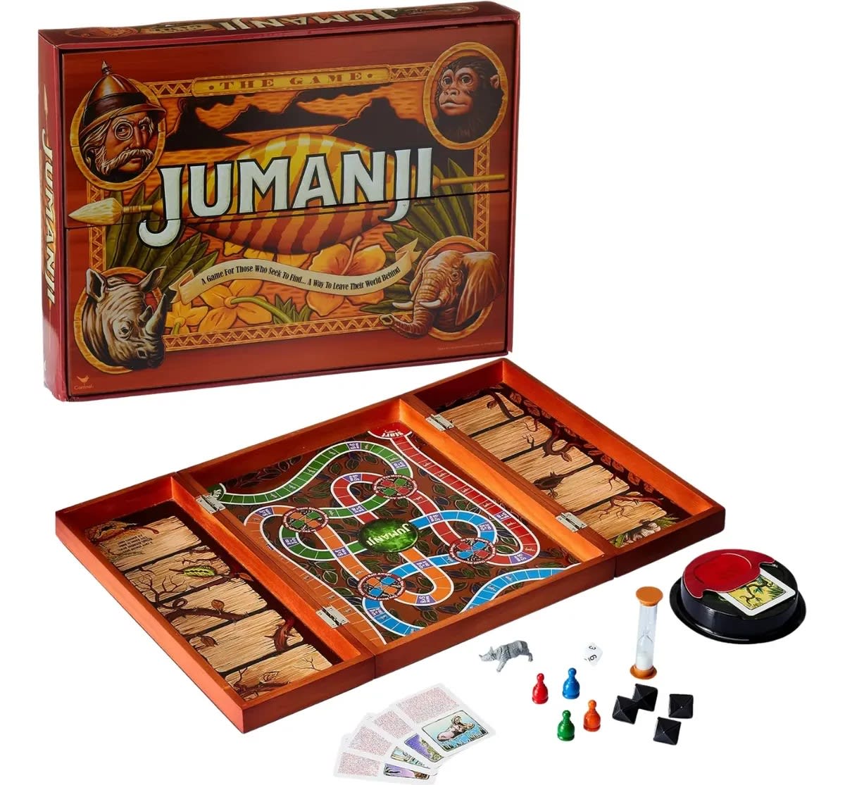 Jumanji Juego de Mesa Edición Clásica en Caja de Madera – vista 3