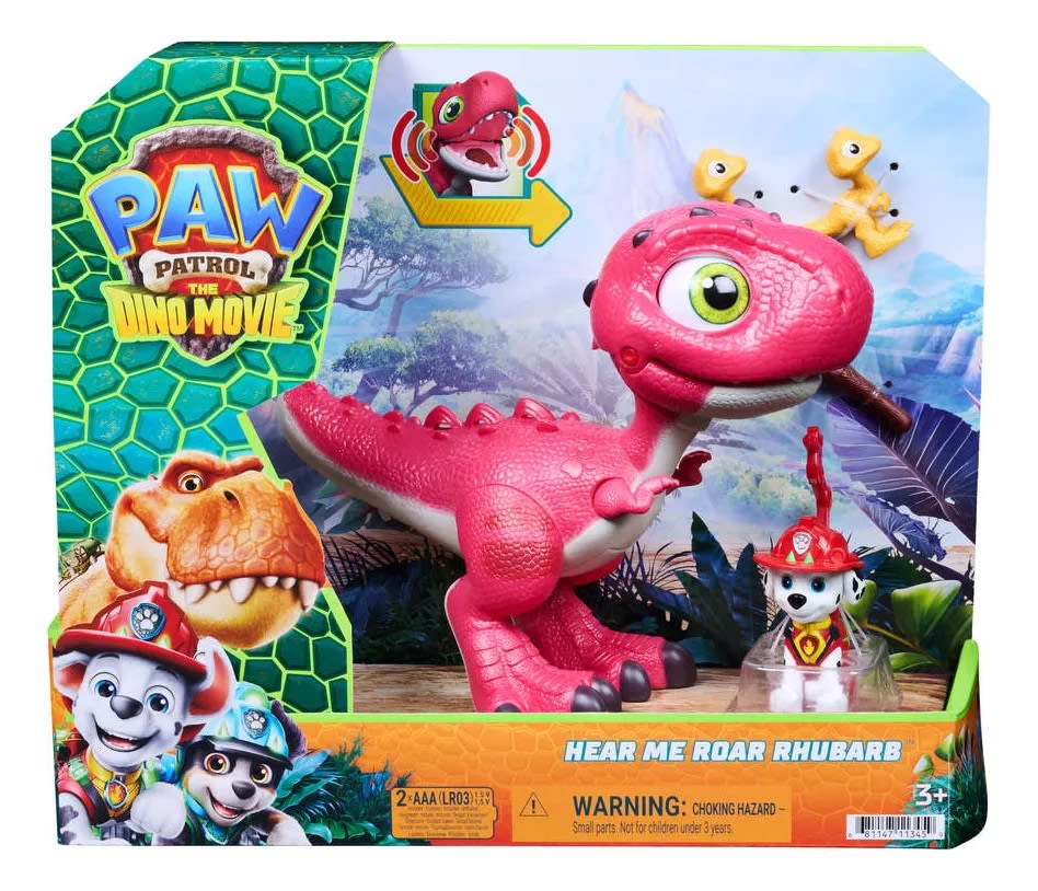 Paw Patrol La Película Hear Me Roar Rhubarb y Marshall con Sonido – vista 3