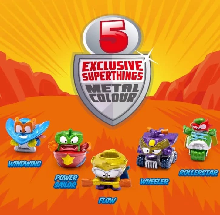 SuperThings Extreme Riders Lata con 5 Héroes Exclusivos – vista 1