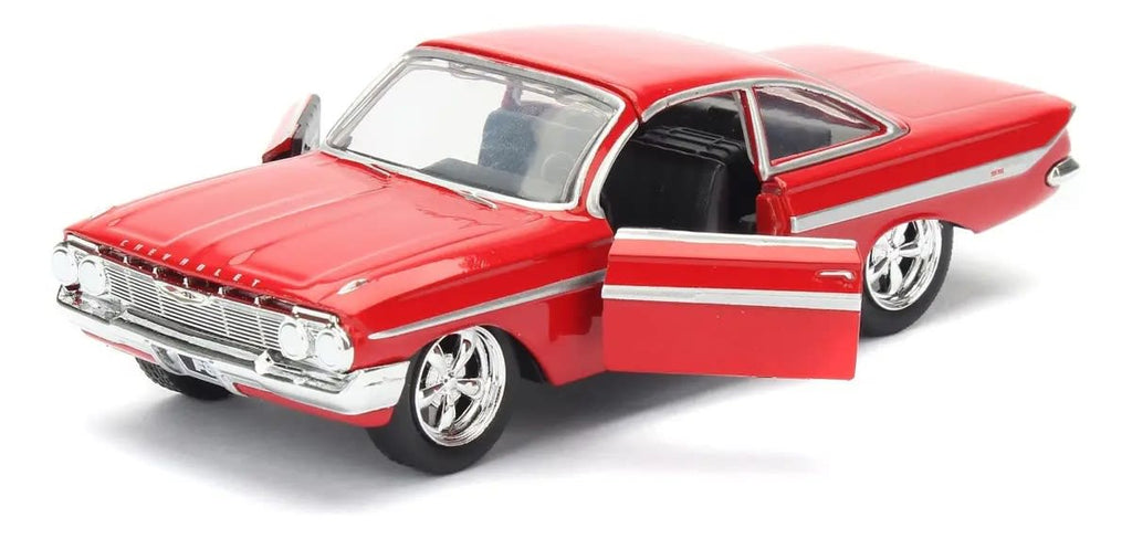 Jada Rápidos y Furiosos Chevrolet Impala 1961 de Dom Rojo Escala 1:32 – vista 4