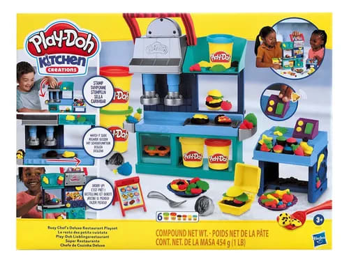 Play-Doh Set de Juego Súper Restaurante con Moldes de Comida – vista 2