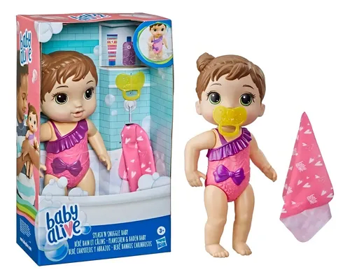 Baby Alive Bebé Chapoteos y Abrazos Muñeca para el Agua – vista 2