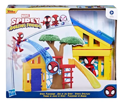 Spidey y sus Sorprendentes Amigos Patio de Recreo con Figura de Spidey – vista 3