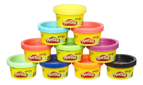 Play-Doh Tubo de Fiesta Mini con 10 Botes de Colores – vista 2