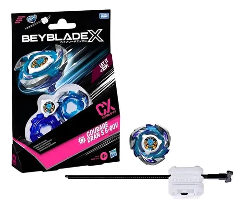 Beyblade X Courage Dran S 6-60V Trompo de Batalla – vista 1