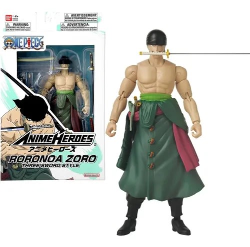 One Piece Anime Heroes Figura Articulada de 17 cm Surtido – vista 2