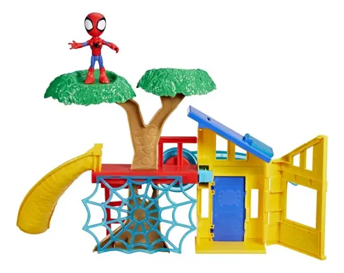 Spidey y sus Sorprendentes Amigos Patio de Recreo con Figura de Spidey – vista 2