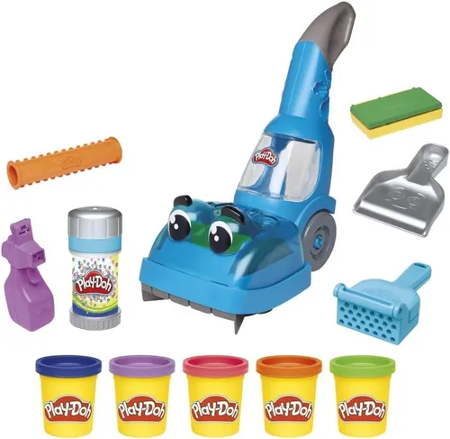 Play-Doh Zoom Zoom Aspiradora y Set de Limpieza con 5 Latas – vista 3