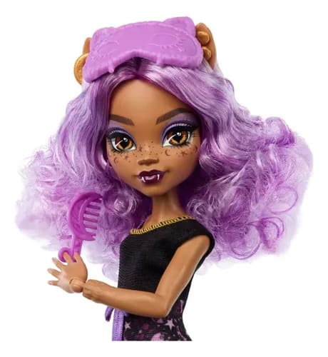 Monster High Muñeca Básica Pijamada con Accesorios Surtido – vista 5
