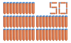 Nerf N Series Repuesto de 50 Dardos de Espuma N1 Oficiales – vista 1