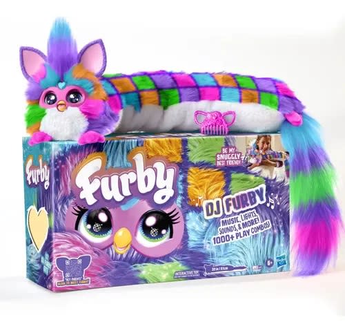 Furby DJ Neon Star Peluche Interactivo con Luces y Sonidos – vista 5