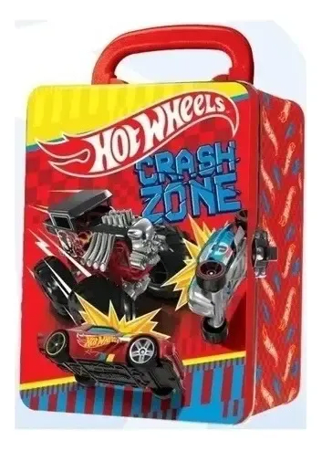 Hot Wheels Caja Metálica para Guardar 18 Autos Surtido – vista 4