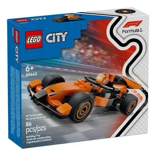 LEGO City Piloto de F1 con Auto McLaren Set de Construcción – vista 2