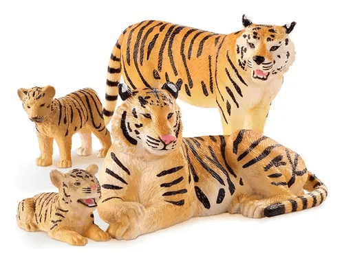 Terra by Battat Familia de Tigres Set de 4 Figuras Realistas – vista 2