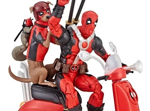 Marvel Legends Series Deadpool Corps Figura 15 cm con Vehículo – vista 1