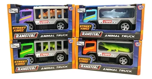 Teamsterz Camión con Animales de Metal 6 cm Surtido – vista 1