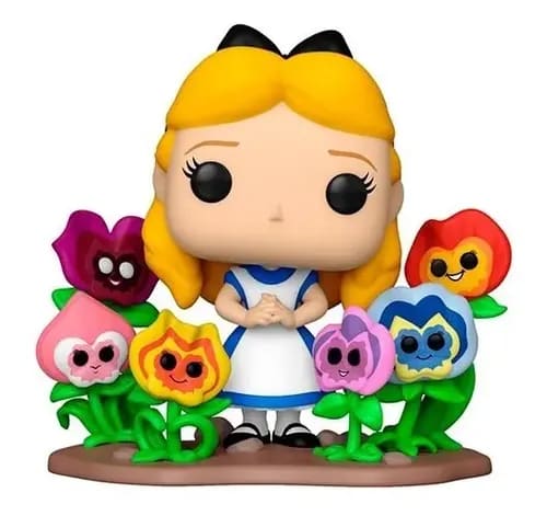 Funko Pop! Deluxe Disney Alicia 70 Aniversario Alice with Flowers 1057 – vista 1