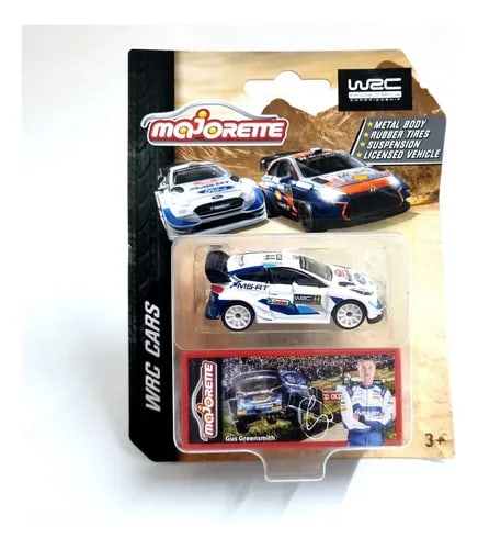 Majorette WRC Cars Ford Fiesta WRC Auto de Rally a Escala – vista 2