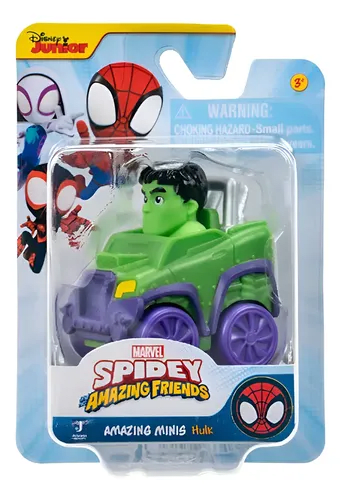 Spidey y sus Increíbles Amigos Mini Vehículo de Hulk de 5 cm – vista 1