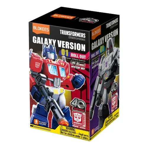 Blokees Transformers Galaxy Version 01 Roll Out Figura Armable Sorpresa – vista 1