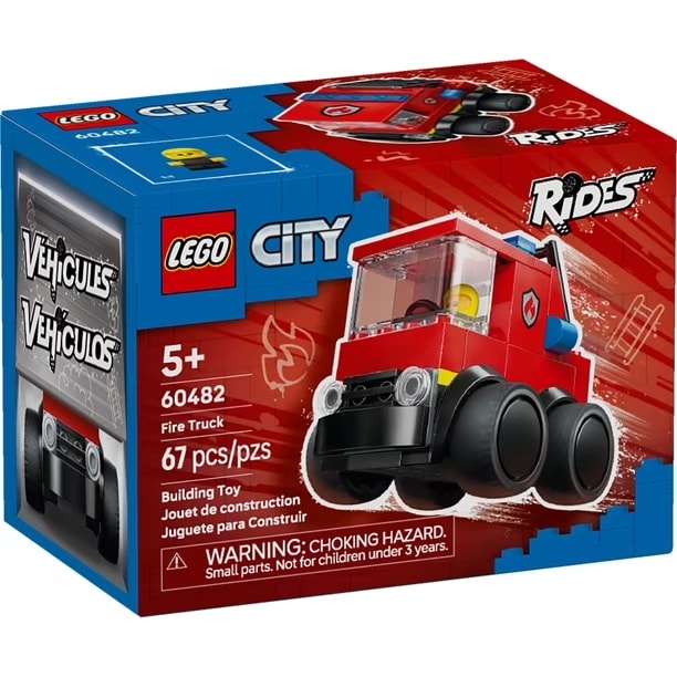 LEGO City Vehículos Camión de Bomberos Minikit de Construcción – vista 2