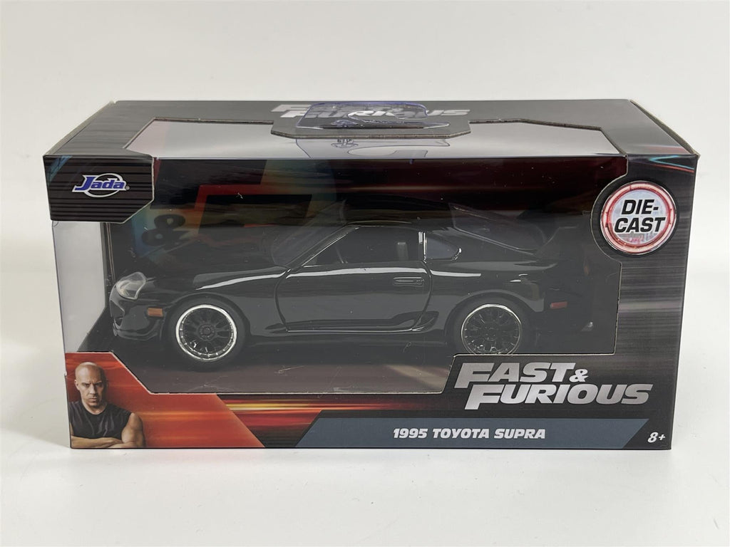 Fast & Furious 1995 Toyota Supra Negro Escala 1:32 – Jada Toys