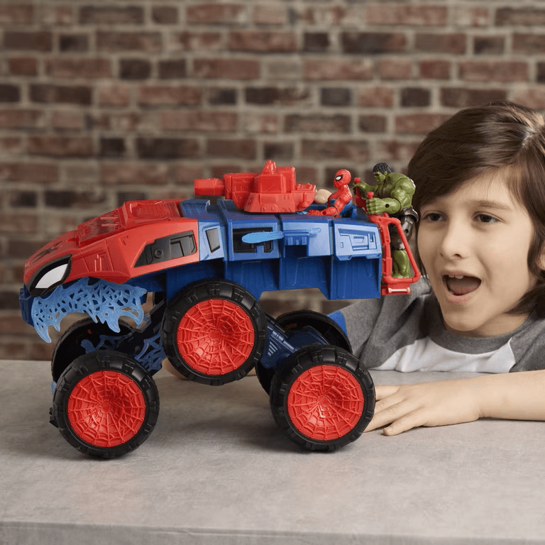Spider-Man Un Nuevo Día Tanque Super Chompin 2 en 1 para Figuras ActionVerse – vista 2