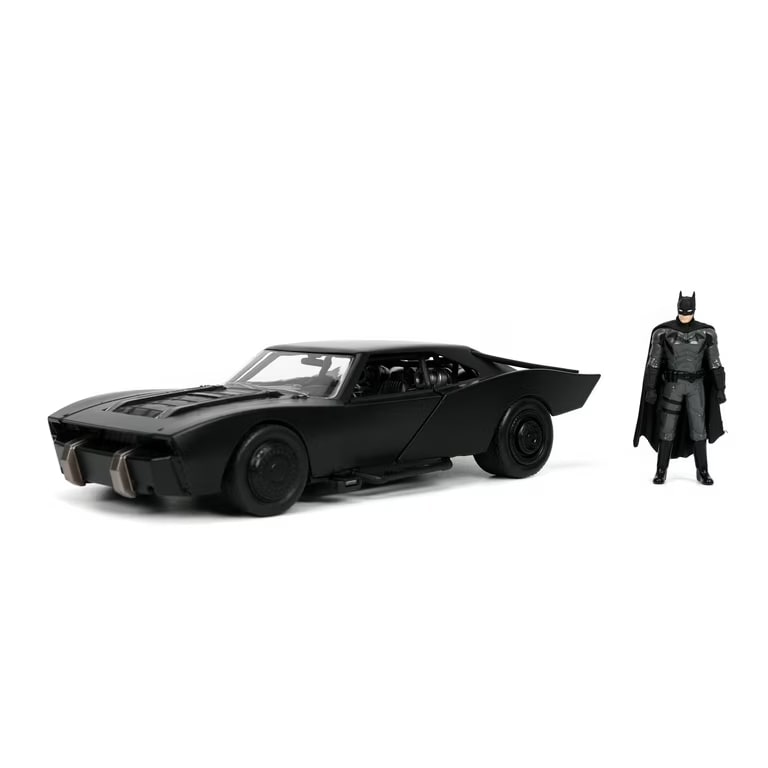Jada The Batman Batimóvil 2022 Escala 1:24 con Figura de Batman – vista 2